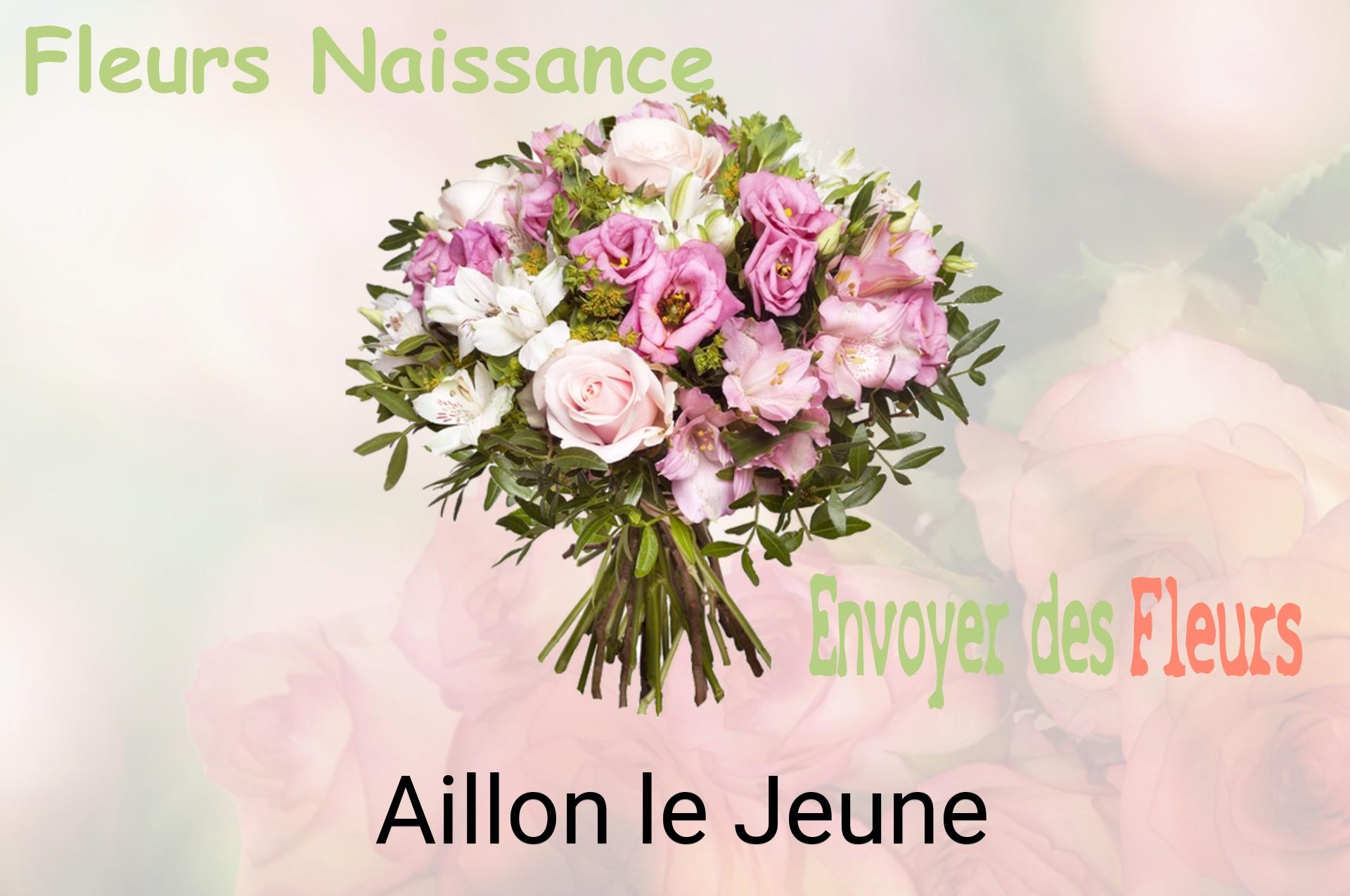 Bouquet de fleurs de naissance livré à Aillon-le-Jeune